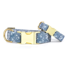 Load image into Gallery viewer, Foggy Dog Chambray Floral Collar