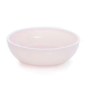 mosser glass 41/2" pink milk glass bowl