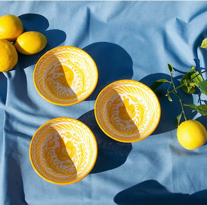 Pomelo Casa Small Bowl With Hand Painted Designs