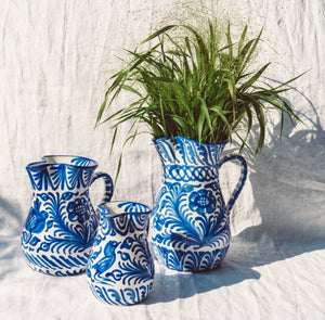 Pomelo Casa Large Hand Painted Pitcher